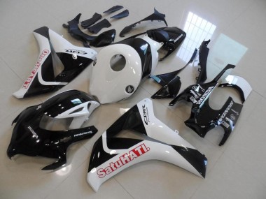 Preto Branco Satuhati Carenagem CBR 1000RR 2008-2011