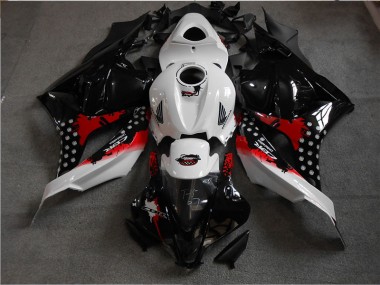 Preto Branco Vermelho Carenagem CBR 600RR 2009-2012