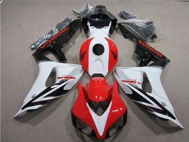 Preto Branco Vermelho Fireblade Carenagem CBR 1000RR 2006-2007