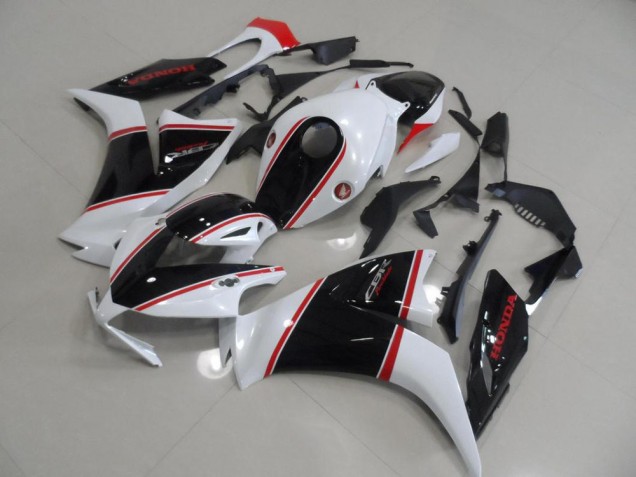 Preto & Branco & Vermelho Listra Carenagem CBR 1000RR 2012-2016 Preto & Branco & Vermelho Listra Carenagem CBR 1000RR 2012-2016