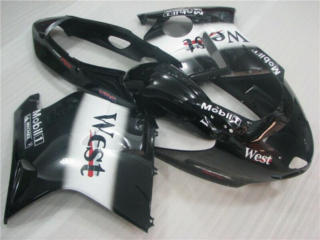 Preto Branco West Carenagem CBR 1100 XX 1996-2007 Preto Branco West Carenagem CBR 1100 XX 1996-2007
