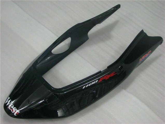 Preto Branco West Carenagem CBR 1100 XX 1996-2007 Preto Branco West Carenagem CBR 1100 XX 1996-2007