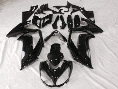 Preto Brilhante Abs Kit Carenagem & Plásticos EX650 2017-2019