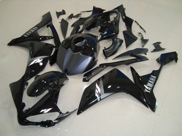 Preto Brilhante Branco Carenagem R1 2007-2008