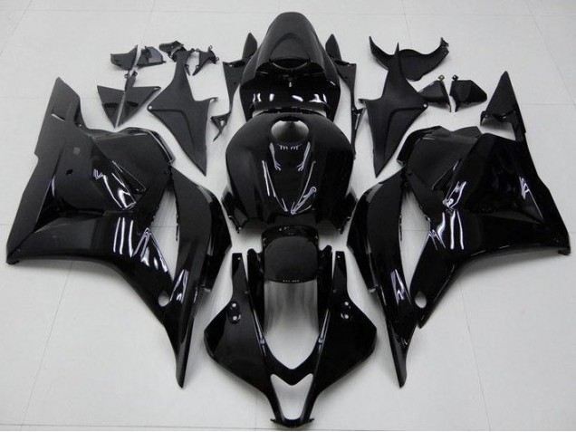 Preto Brilhante Carenagem CBR 600RR 2009-2012 Preto Brilhante Carenagem CBR 600RR 2009-2012