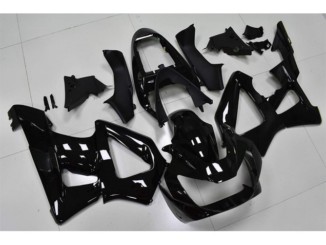 Preto Brilhante Carenagem CBR 900RR 954RR 2002-2003 Preto Brilhante Carenagem CBR 900RR 954RR 2002-2003