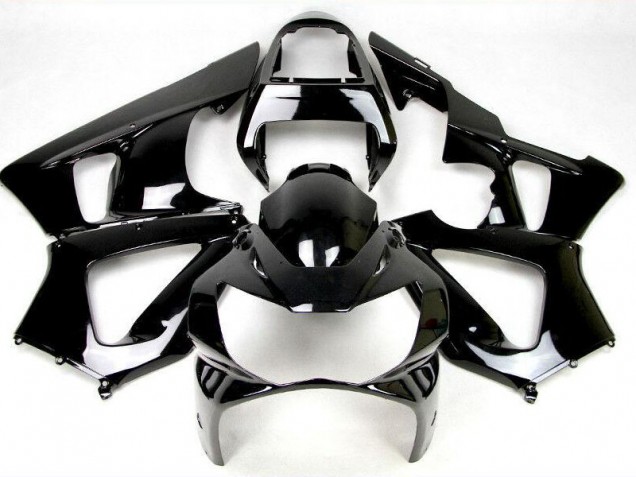 Preto Brilhante Carenagem CBR 900RR 954RR 2002-2003 Preto Brilhante Carenagem CBR 900RR 954RR 2002-2003