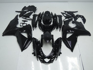 Preto Brilhante Carenagem GSXR 1000 K9 2009-2016
