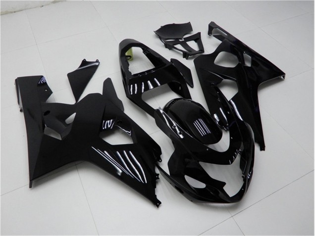 Preto Brilhante Carenagem GSXR 600 / 750 K4 2004-2005 Preto Brilhante Carenagem GSXR 600 / 750 K4 2004-2005