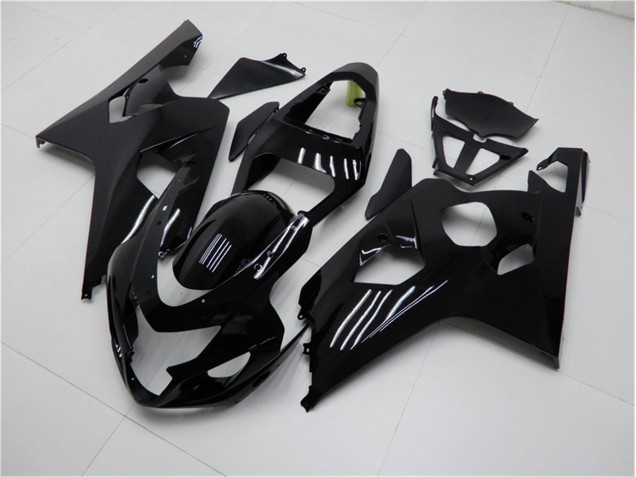 Preto Brilhante Carenagem GSXR 600 / 750 K4 2004-2005 Preto Brilhante Carenagem GSXR 600 / 750 K4 2004-2005