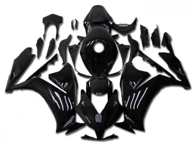 Preto Brilhante Carenagem & Plástico CBR 1000RR 2012-2016 Preto Brilhante Carenagem & Plástico CBR 1000RR 2012-2016