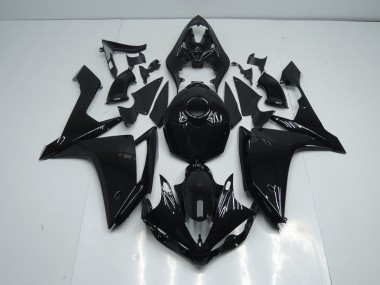 Preto Brilhante Carenagem R1 2007-2008