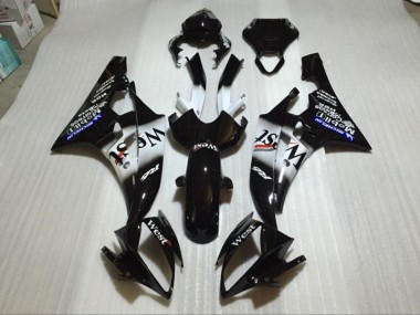 Preto Brilhante Carenagem R6 2008-2016