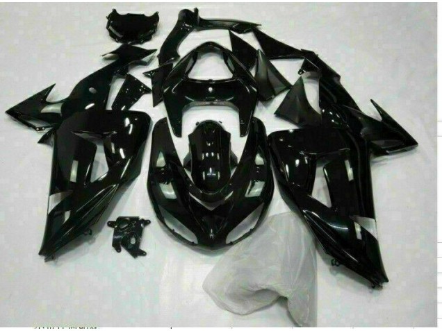 Preto Brilhante Carenagem ZX10R 2006-2007 Preto Brilhante Carenagem ZX10R 2006-2007