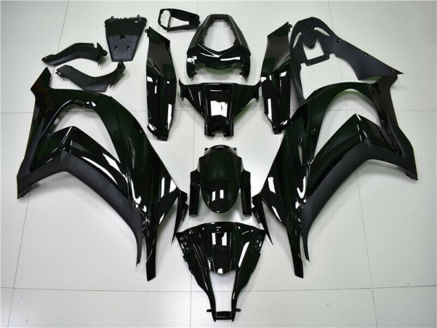 Preto Brilhante Carenagem ZX10R 2011-2015 Preto Brilhante Carenagem ZX10R 2011-2015