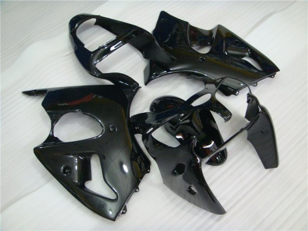 Preto Brilhante Carenagem ZX6R 2000-2002