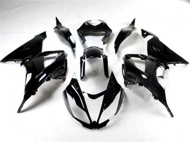 Preto Brilhante Carenagem ZX6R 2013-2018 Preto Brilhante Carenagem ZX6R 2013-2018