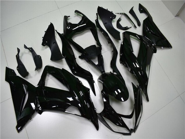 Preto Brilhante Carenagem ZX6R 2013-2018 Preto Brilhante Carenagem ZX6R 2013-2018