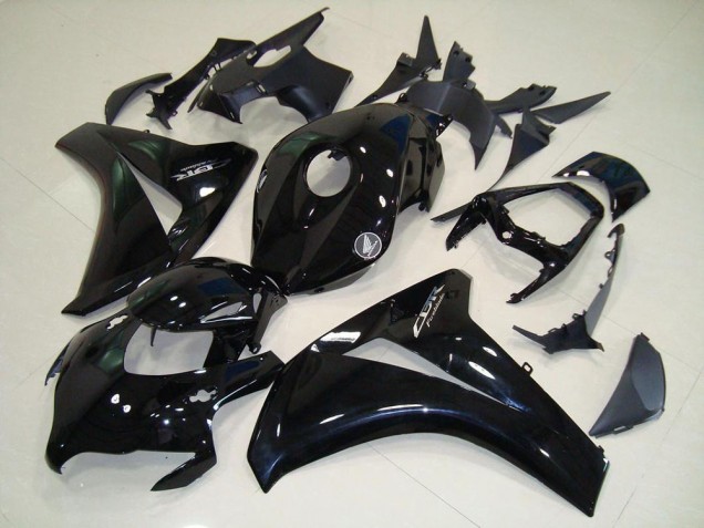 Preto Brilhante Chrome Decalques Carenagem CBR 1000RR 2008-2011 Preto Brilhante Chrome Decalques Carenagem CBR 1000RR 2008-2011