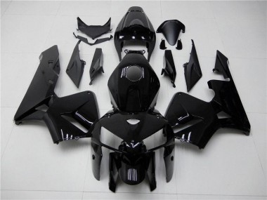 Preto Brilhante Injeção Kits Carenagem CBR 600RR 2005-2006