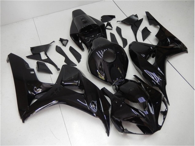 Preto Brilhante Kit Carenagem CBR 1000RR 2006-2007 Preto Brilhante Kit Carenagem CBR 1000RR 2006-2007