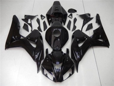Preto Brilhante Kit Carenagem CBR 1000RR 2006-2007