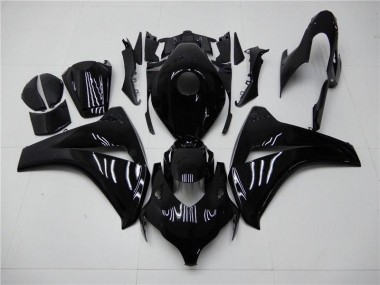 Preto Brilhante Kit Carenagem CBR 1000RR 2008-2011