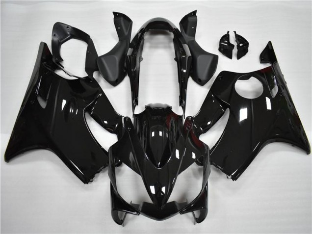 Preto Brilhante Kits Carenagem CBR 600 F4i 2004-2007 Preto Brilhante Kits Carenagem CBR 600 F4i 2004-2007