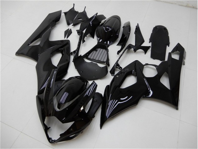 Preto Brilhante Kits Carenagem GSXR 1000 K5 2005-2006 Preto Brilhante Kits Carenagem GSXR 1000 K5 2005-2006