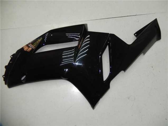 Preto Brilhante Kits Carenagem ZX6R 2007-2008 Preto Brilhante Kits Carenagem ZX6R 2007-2008