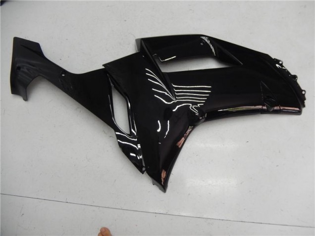Preto Brilhante Kits Carenagem ZX6R 2007-2008 Preto Brilhante Kits Carenagem ZX6R 2007-2008