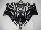 Preto Brilhante Kits Carenagem ZX6R 2007-2008 Preto Brilhante Kits Carenagem ZX6R 2007-2008