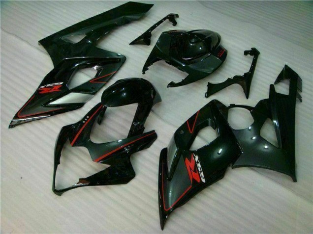 Preto Carenagem & Plástico GSXR 1000 K5 2005-2006 Preto Carenagem & Plástico GSXR 1000 K5 2005-2006