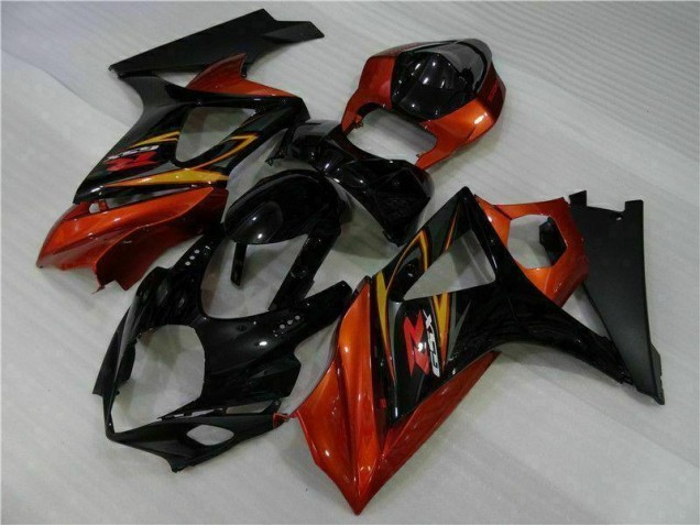 Preto Carenagem & Plástico GSXR 1000 K7 2007-2008 Preto Carenagem & Plástico GSXR 1000 K7 2007-2008