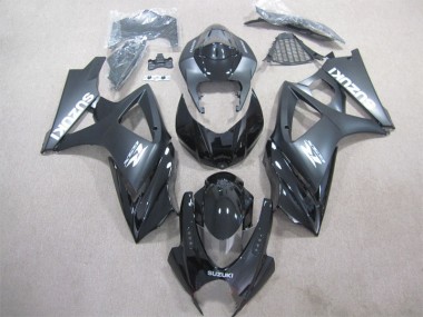 Preto Carenagem & Plástico GSXR 1000 K7 2007-2008