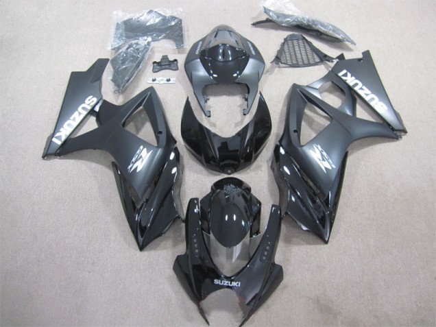 Preto Carenagem & Plástico GSXR 1000 K7 2007-2008