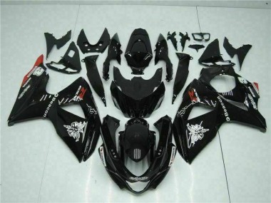 Preto Carenagem & Plástico GSXR 1000 K9 2009-2016