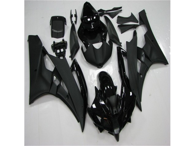 Preto Carenagem & Plástico R6 2006-2007 Preto Carenagem & Plástico R6 2006-2007