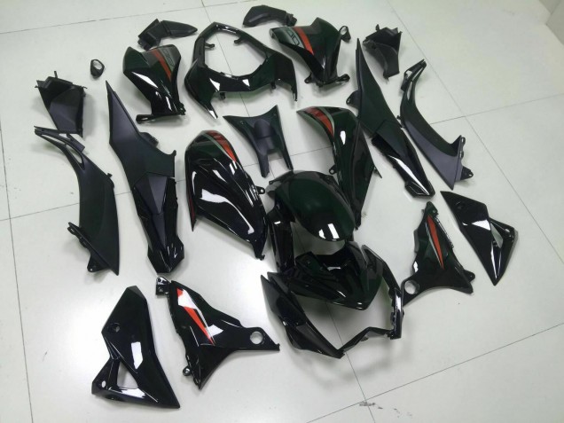 Preto Carenagem Z800 2013-2016 Preto Carenagem Z800 2013-2016