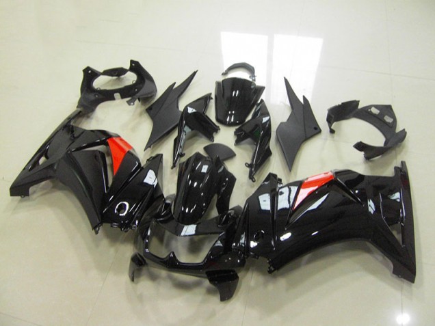 Preto Carenagem ZX 250R 2008-2012 Preto Carenagem ZX 250R 2008-2012