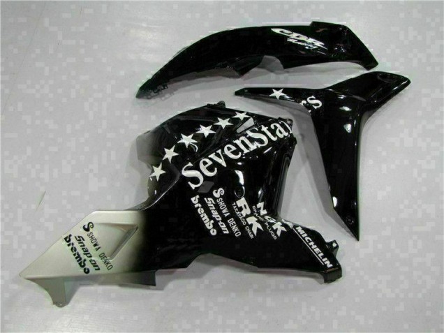 Preto Carroçaria CBR 600RR 2009-2012 Preto Carroçaria CBR 600RR 2009-2012