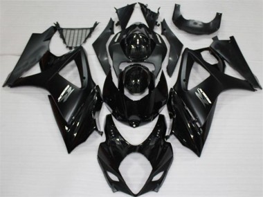 Preto Carroçaria GSXR 1000 K7 2007-2008