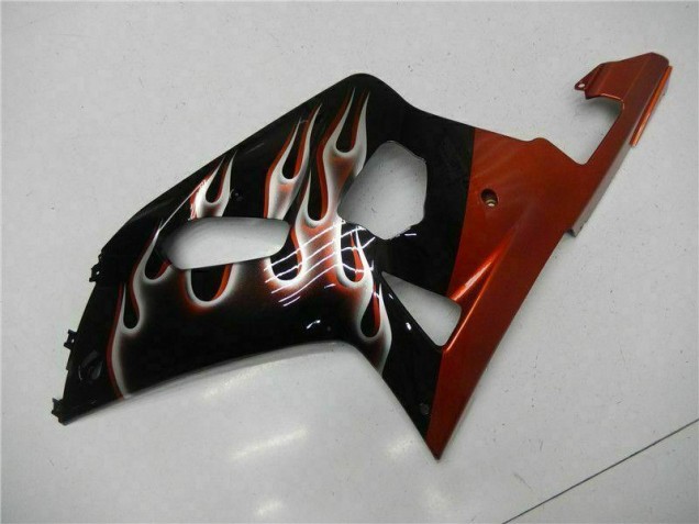 Preto Carroçaria GSXR 600 / 750 K1 K2 K3 2001-2003 Preto Carroçaria GSXR 600 / 750 K1 K2 K3 2001-2003