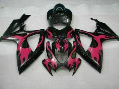 Preto Carroçaria GSXR 600 / 750 K6 2006-2007
