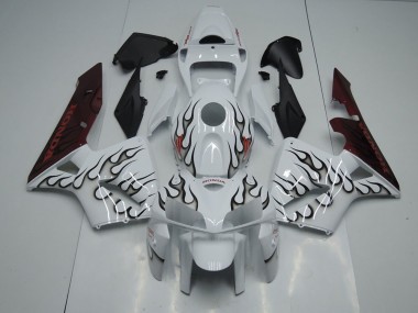 Preto Chama Carenagem CBR 600RR 2005-2006