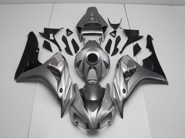 Preto & Cinzento Carenagem CBR 1000RR 2006-2007