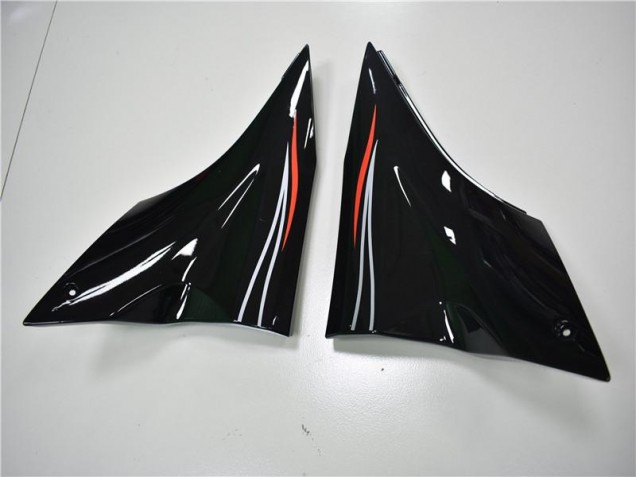 Preto Cinzento Vermelho Carenagem ZX10R 2008-2010 Preto Cinzento Vermelho Carenagem ZX10R 2008-2010