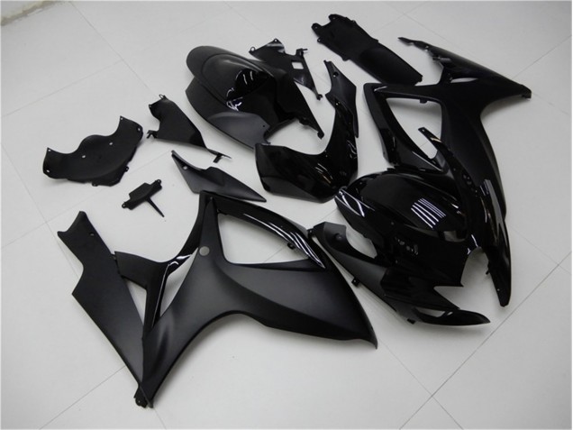 Preto Fosco Carenagem GSXR 600 / 750 K6 2006-2007 Preto Fosco Carenagem GSXR 600 / 750 K6 2006-2007