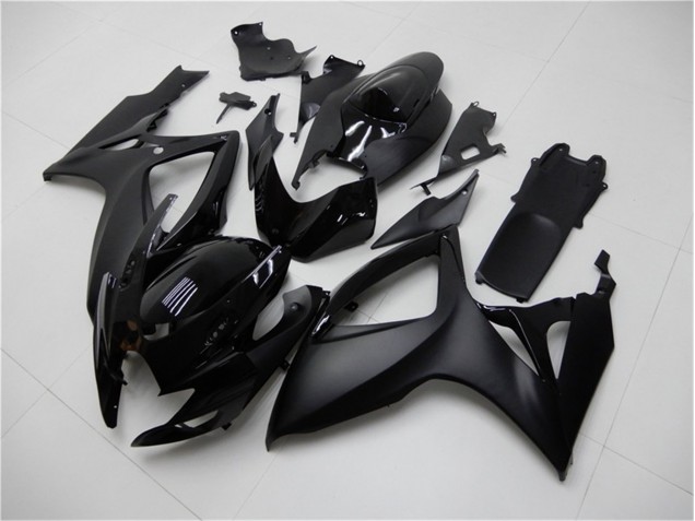 Preto Fosco Carenagem GSXR 600 / 750 K6 2006-2007 Preto Fosco Carenagem GSXR 600 / 750 K6 2006-2007