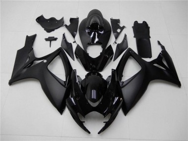 Preto Fosco Carenagem GSXR 600 / 750 K6 2006-2007
